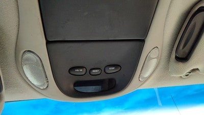 00 Town & Country Center Overhead Console Oem Dome Light Map Lamp Cubby Tan