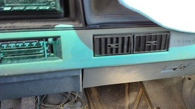 85-96 Olds Cutlass Ciera Passenger Dash Trim Bezel Panel Heater Ac Vents Blue