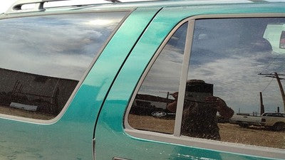 1995-2005 S10 Blazer Passenger Right Rear Vent Window Back Door Glass With Frame