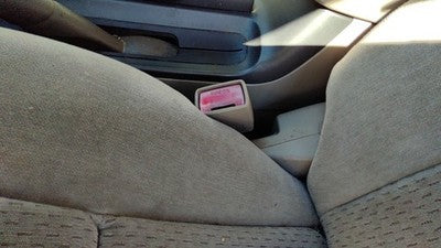 2002-2003 Toyota Camry Driver Left Front Seat Belt Buckle Receiver Oem Taupe 43