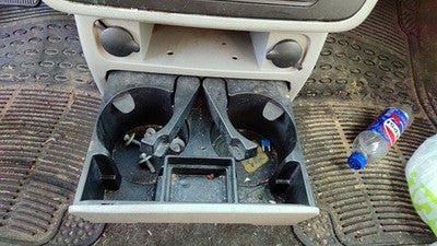 2004-2007 Ford Freestar Center Dash Cup Holder Oem Gray 3F2z17045a36cae