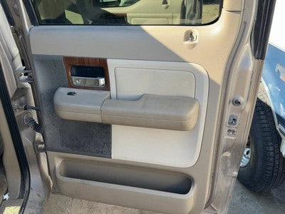 2004 Ford F150 Passenger Right Rear Door Trim Panel With Switches Back Tan Hw