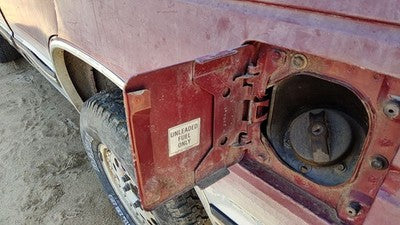 1993 S10 Blazer Fuel Tank Door With Hinge Gas Lid Oem Filler Red