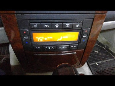 04 Cadillac Srx Dash Temperature Control Head Assembly Display With Heated Seats