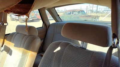 1984 Ford Tempo Pair Of Front Headrests Oem Left Right Set Seat