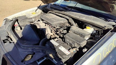 2008-2009 Jeep Grand Cherokee Engine Oil Pan With Good Drain Plug Oem 4.7L