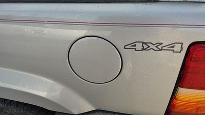 1994 Jeep Grand Cherokee Fuel Tank Door With Hinge Gas Lid Oem Filler Silver