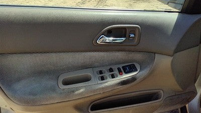 96-97 Honda Accord Driver Left Front Door Trim Panel With Master Switch Gray F