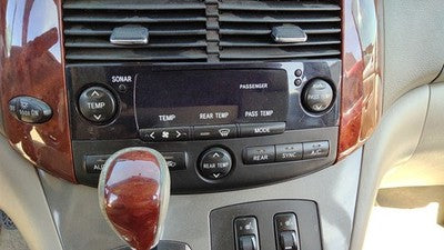 04-05 Toyota Sienna Temperature Control Module In Dash Heater Ac Head Unit Oem