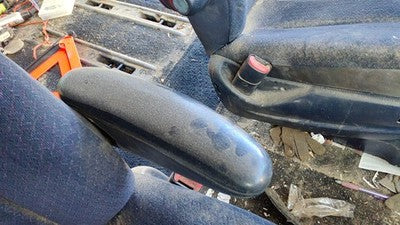 2001-2003 Dodge Caravan Pair Of Arm Rests Front Left Right Oem Blue Ud751qlaa