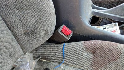 1995 Honda Accord Passenger Right Front Seat Belt Buckle Receiver Oem Gray