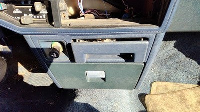 1985-1986 Toyota Camry Ash Tray Assembly Oem Slide Out Dash Blue
