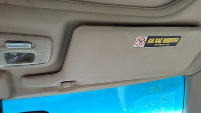 1997 Honda Accord Passenger Right Sun Visor Oem Gray F
