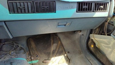1994 Olds Cutlass Ciera Glove Box Assembly Complete Door With Latch Oem Blue
