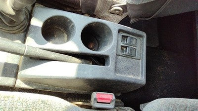 1997 Suzuki Sidekick Center Floor Console Assembly Oem Gray Gri