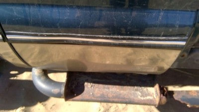 1999 F250 Super Duty Passenger Right Rear Moulding From Door Oem Back Trim Strip