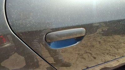 1998-2004 Audi A6 Passenger Right Rear Outside Door Handle Oem Back Gold