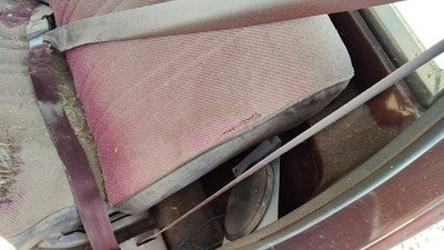1983 Gmc Sierra C3500 Driver Left Front Seat Belt Retractor Oem Shoulder Red