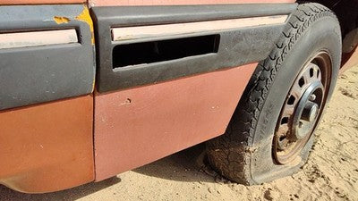 1985-1988 Pontiac Sunbird Driver Left Front Fender Oem Brown 22536459