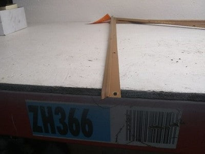 1985 Jeep Grand Wagoneer Set of 4 Door Inside Tan Trim Molding Strips OEM
