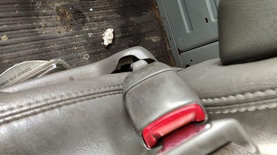 2006-2014 Chevy Express Van Driver Left Front Seat Belt Buckle Receiver Gray 93W