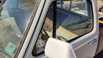 1981-1986 Dodge D350 Driver Left Front Vent Window Small Door Glass With Frame