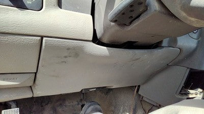 04-05 Ram 2500 Lower Dash Under Column Knee Bolster Trim Panel Oem Taupe L5