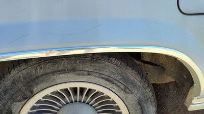 85 Grand Marquis Driver Left Rear Chrome Trim Wheel Flare Moulding Oem Back Gray