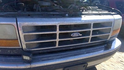 1992-1996 Ford Bronco Front Grille Oem Chrome F4tz8200a