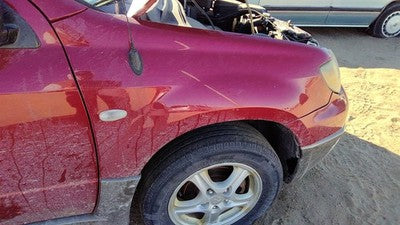 2003-2006 Mitsubishi Outlander Passenger Right Front Fender Oem Red Mn133586