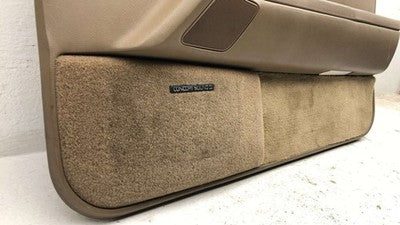 92 Buick Park Ave Ultra Passenger Right Front Door Trim Panel With Switches Tan