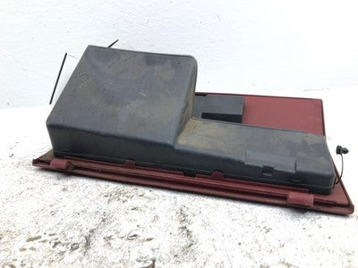 1989 Ford F350 Glove Box Assembly Complete Door With Latch Oem Red