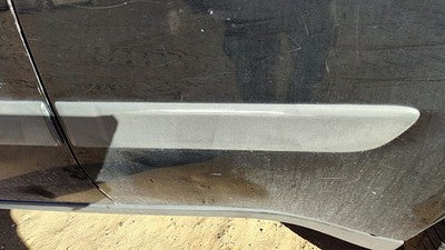 03-05 Trail Blazer Driver Left Rear Moulding From Door Back Trim Strip Black