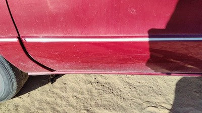 1996 Olds 88 Driver Left Front Moulding From Door Oem Trim Strip Red