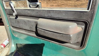 1976 Silverado C10 Passenger Right Front Door Trim Panel Paed Black