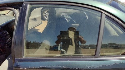 1996-2000 Saturn Sl1 Driver Left Rear Side Window Door Glass Oem Back 21098677
