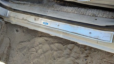 85 Mercury Grand Marquis Driver Left Front Lower Sill Step Chrome Trim Oem Gray
