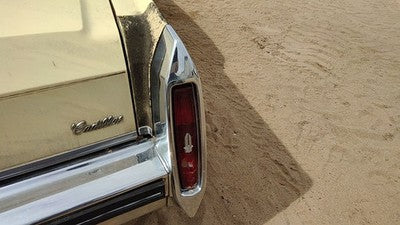 1980-1984 Cadillac Deville Passenger Right Tail Light Housing Chrome Oem Rear