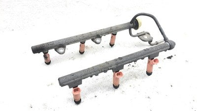 2004-2008 Toyota Highlander Complete Fuel Rail With Injectors Set Loaded Oem