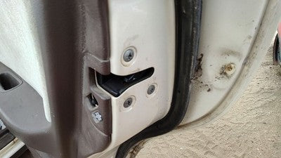1993 Infinity G20 Passenger Right Rear Door Latch With Rods/Cables Oem Back