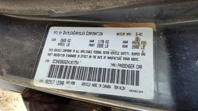 2002-2004 Chrysler 300M Lower Intake Manifold Oem 3.5L 05017188Aa
