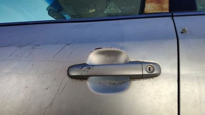 2006-2010 Hyundai Sonata Driver Left Front Outside Door Handle H1 Silver Blue