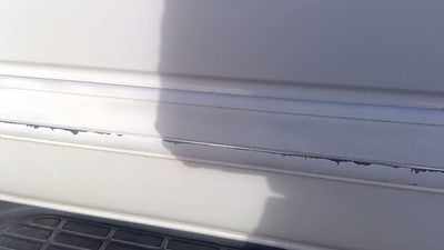 2005 Chevy Suburban Passenger Right Rear Moulding From Door Back Trim White 50U