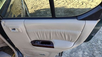 2000 Passport Passenger Right Rear Door Trim Panel With Switches Back Bge Beige