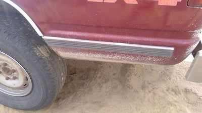 1988 Gmc Sierra 2500 Driver Left Rear Moulding On Quarter Panel Oem Rear Box