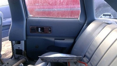 94 Chevy Caprice Passenger Right Rear Inside Door Trim Panel Only Oem Back Blue