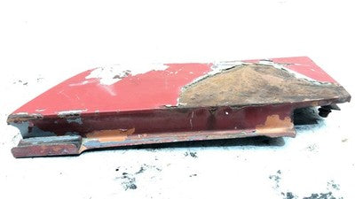 70-73 Nissan Datsun 240Z Driver Passenger Access Cover For Hood Engine Area Red