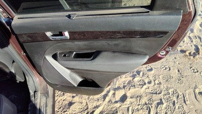 14-15 Sorento Passenger Right Rear Door Trim Panel With Switches Back Va Black