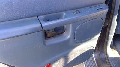 1995-1999 Ford Explorer Driver Left Rear Inside Door Trim Panel Only Back Blue