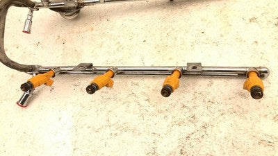 1997-1998 Mercury Mountaineer Complete Fuel Rail With Injectors Set Loaded 5.0L